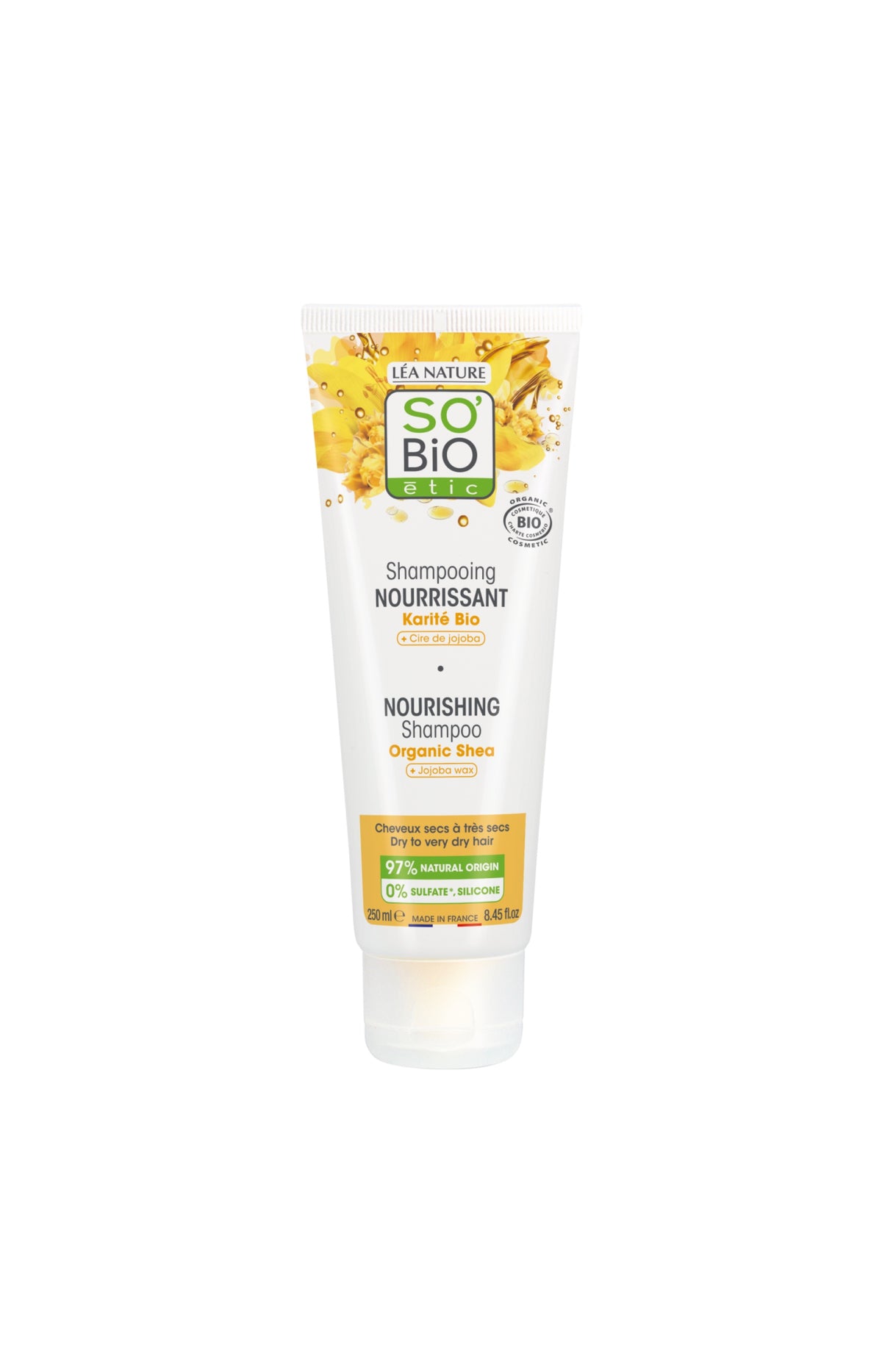 Shampooing cheveux nourris - Karité - 250 ml