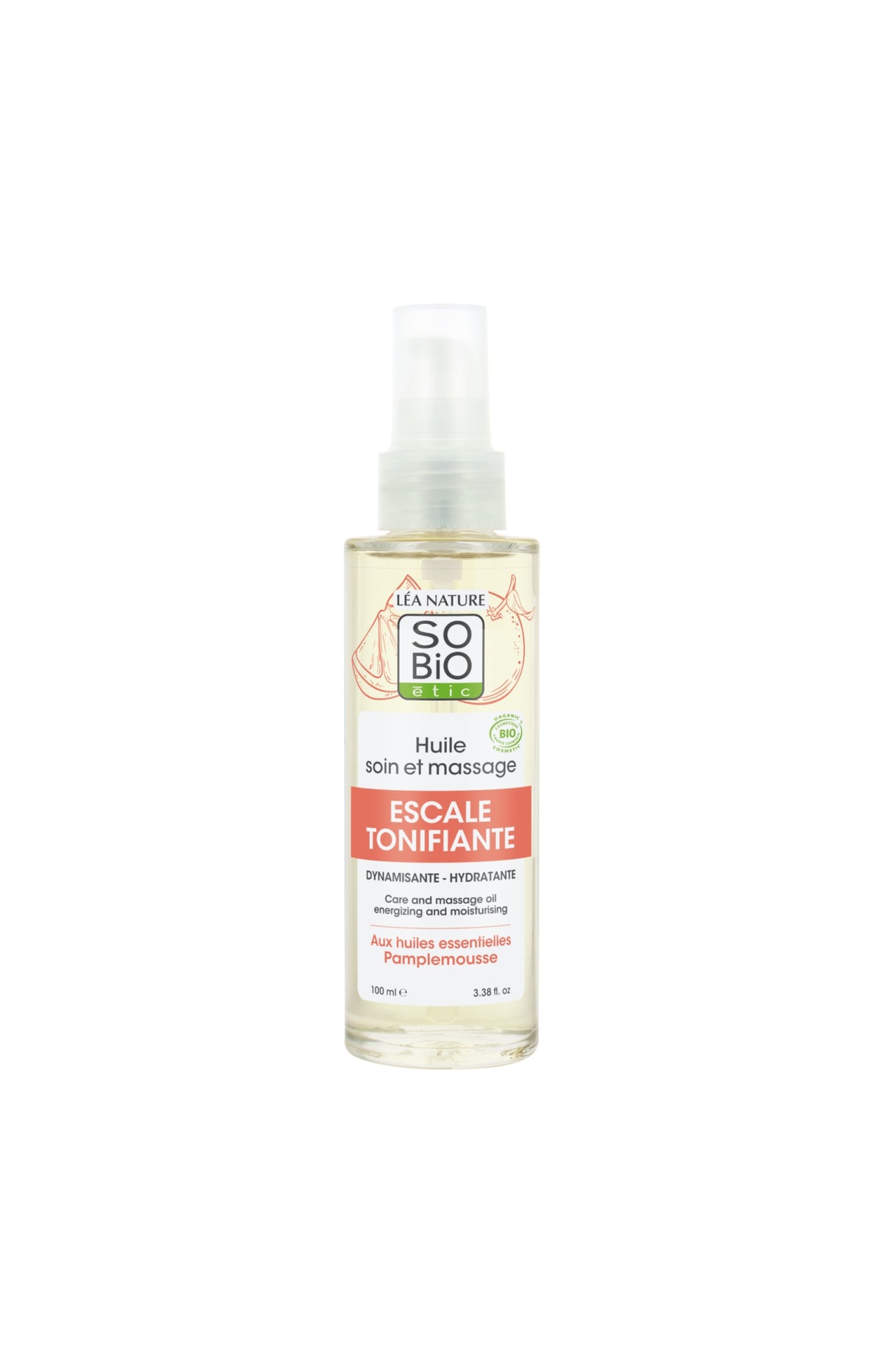Huile de soin & massage - Escale tonifiante - 100 ml