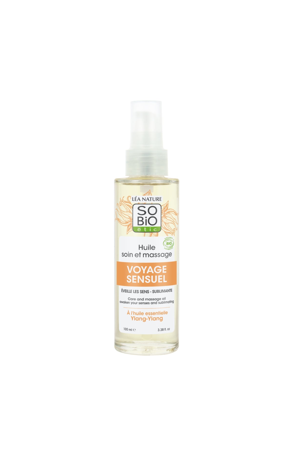Huile de soin & massage - Voyage sensuel - 100 ml
