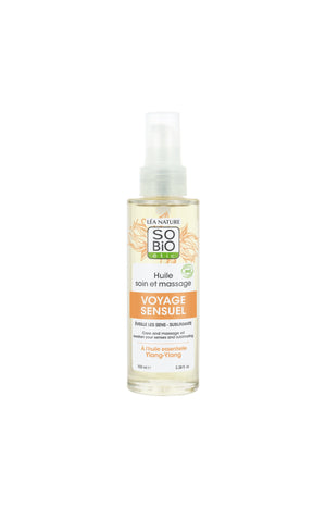 Huile de soin & massage - Voyage sensuel - 100 ml