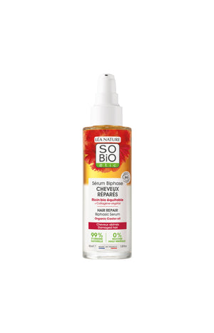 Soin fortifiant à l’huile de ricin bio - Cheveux abimés - 100 ml