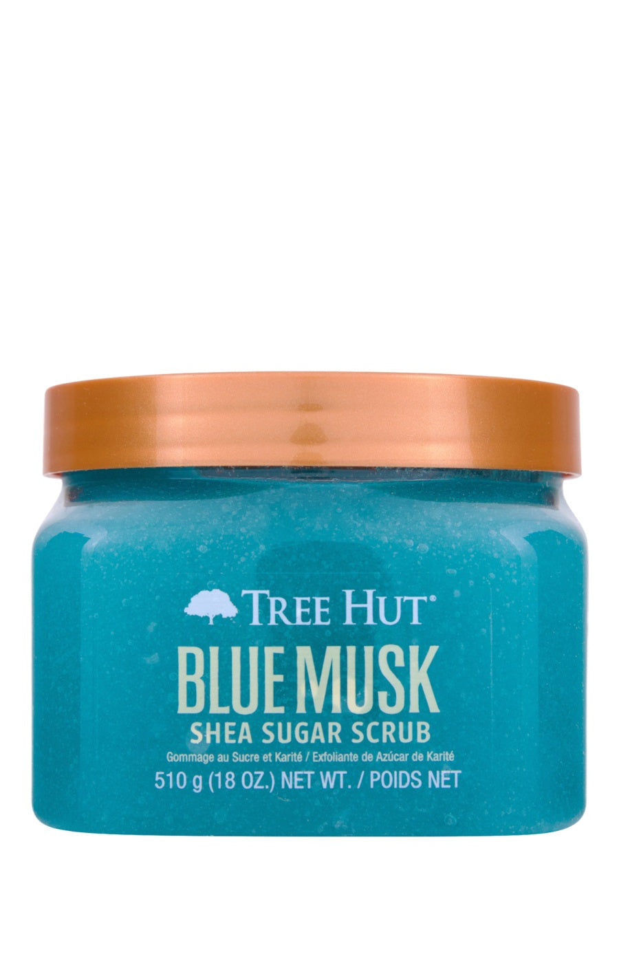 Gommage corps sucre & karité - Blue Musk - 510g