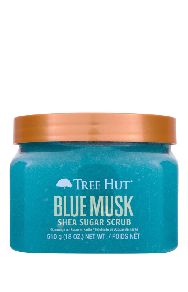 Gommage corps sucre & karité - Blue Musk - 510g