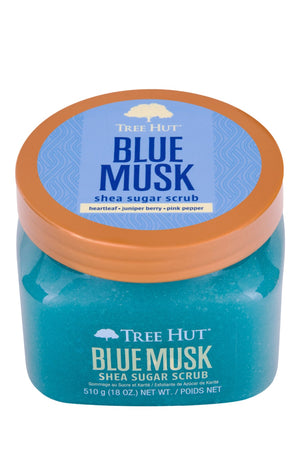 Gommage corps sucre & karité - Blue Musk - 510g