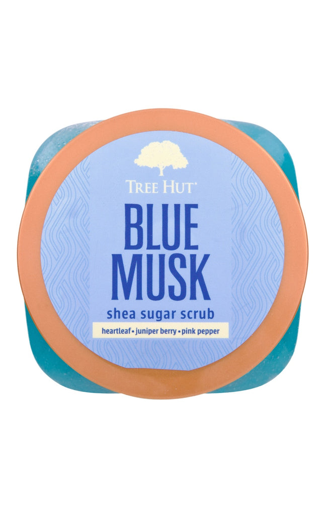 Gommage corps sucre & karité - Blue Musk - 510g