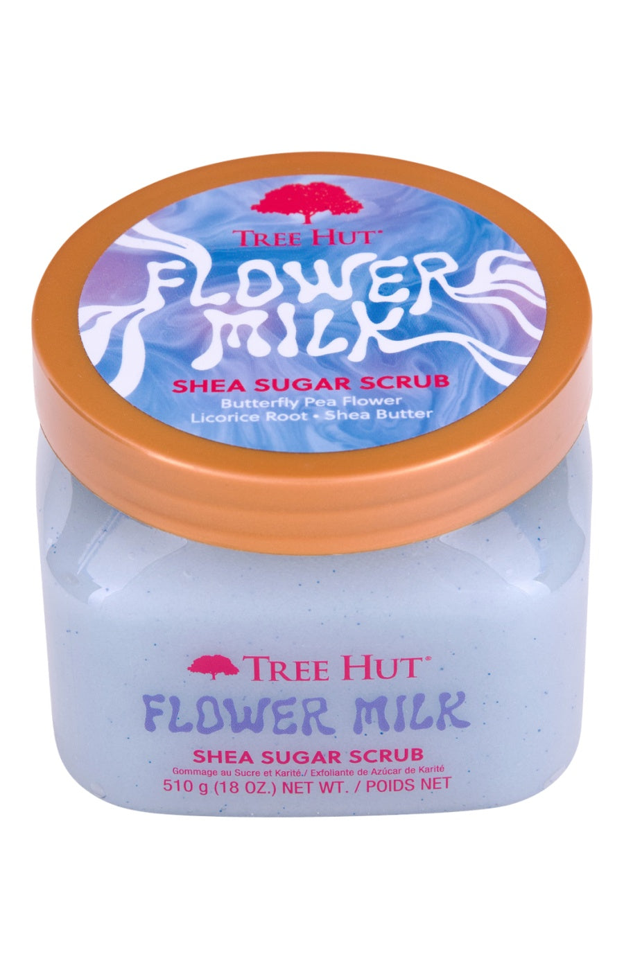 Gommage corps sucre & karité - Flower Milk - 510g
