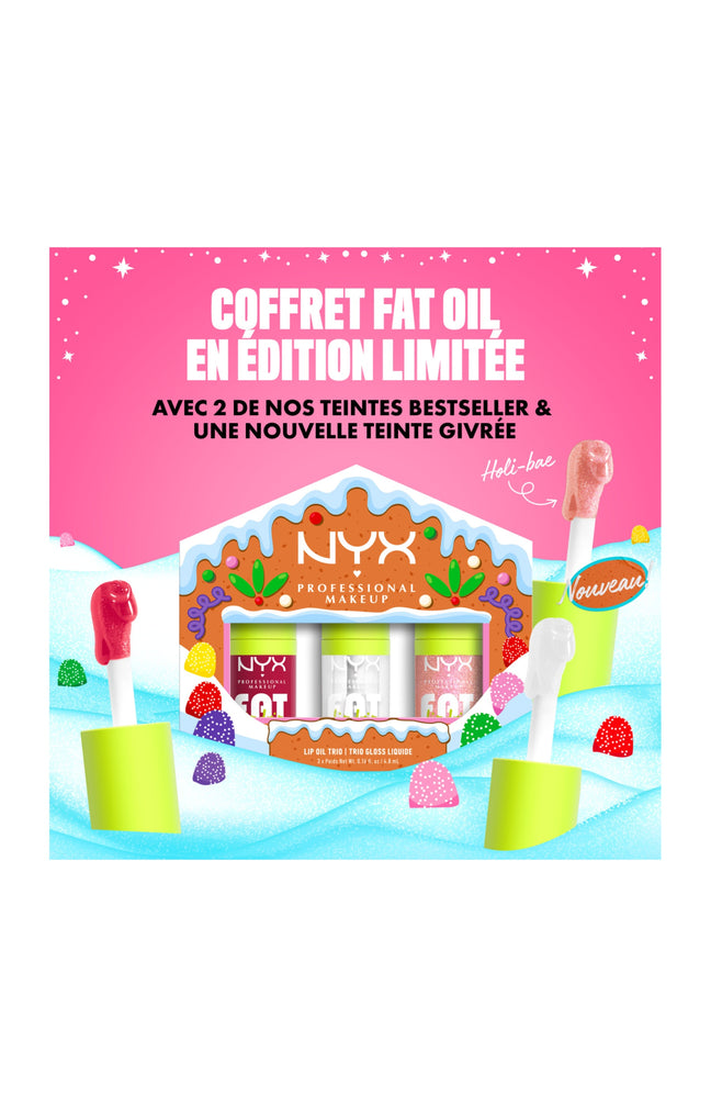 Coffret huiles à lèvres - Fat Oil - 3 produits