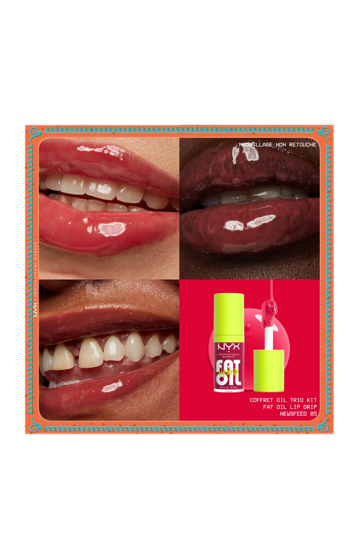 Coffret huiles à lèvres - Fat Oil - 3 produits
