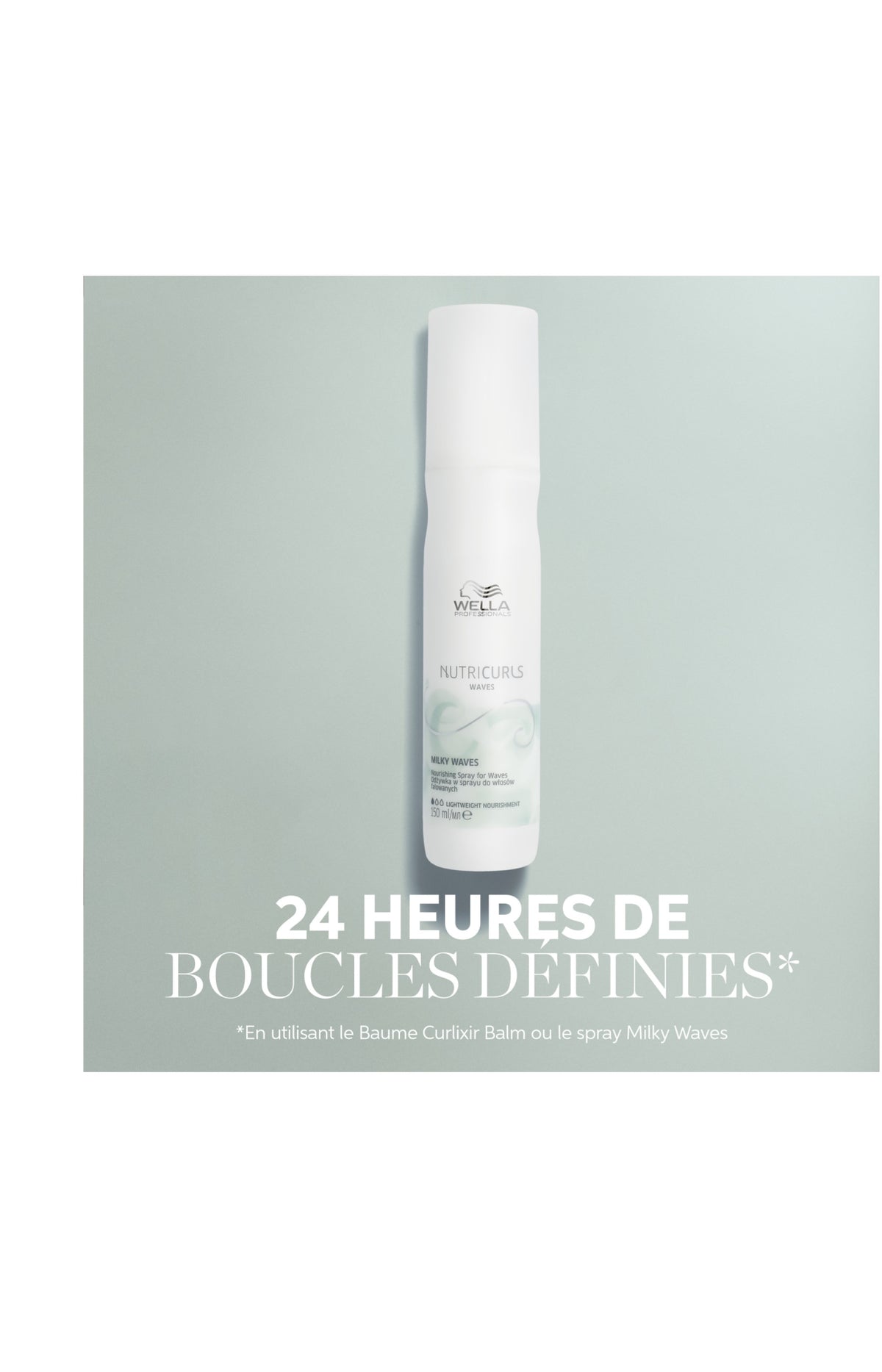 Spray nourrissant Nutricurls - Milky Waves - Cheveux ondulés