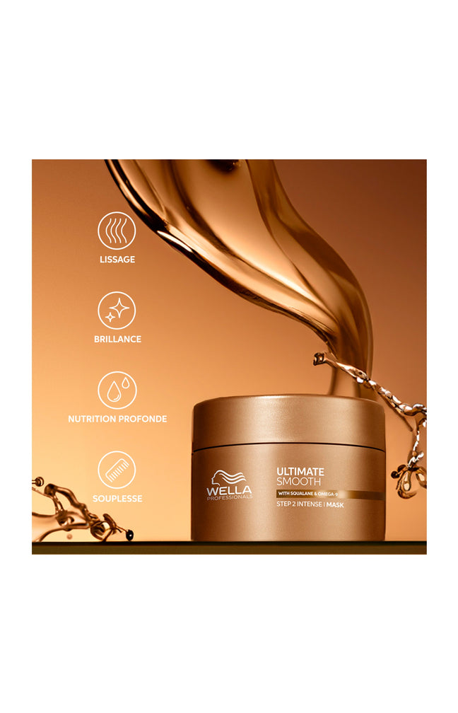 Masque nourrissant - Ultimate Smooth - Cheveux secs, ternes ou frisés