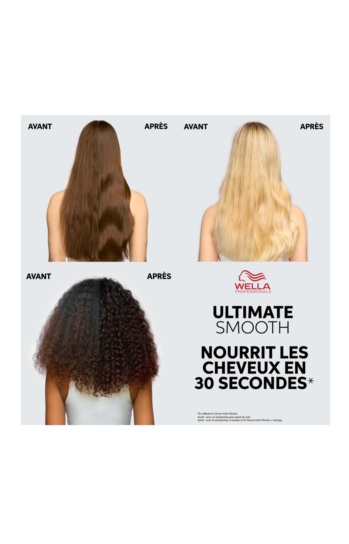 Masque nourrissant - Ultimate Smooth - Cheveux secs, ternes ou frisés