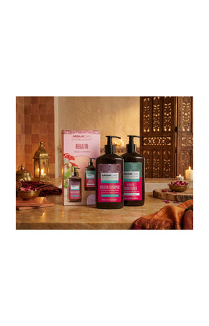 Coffret shampoing & après-shampoing réparateur & fortifiant - Kératine - 2 x 200 ml