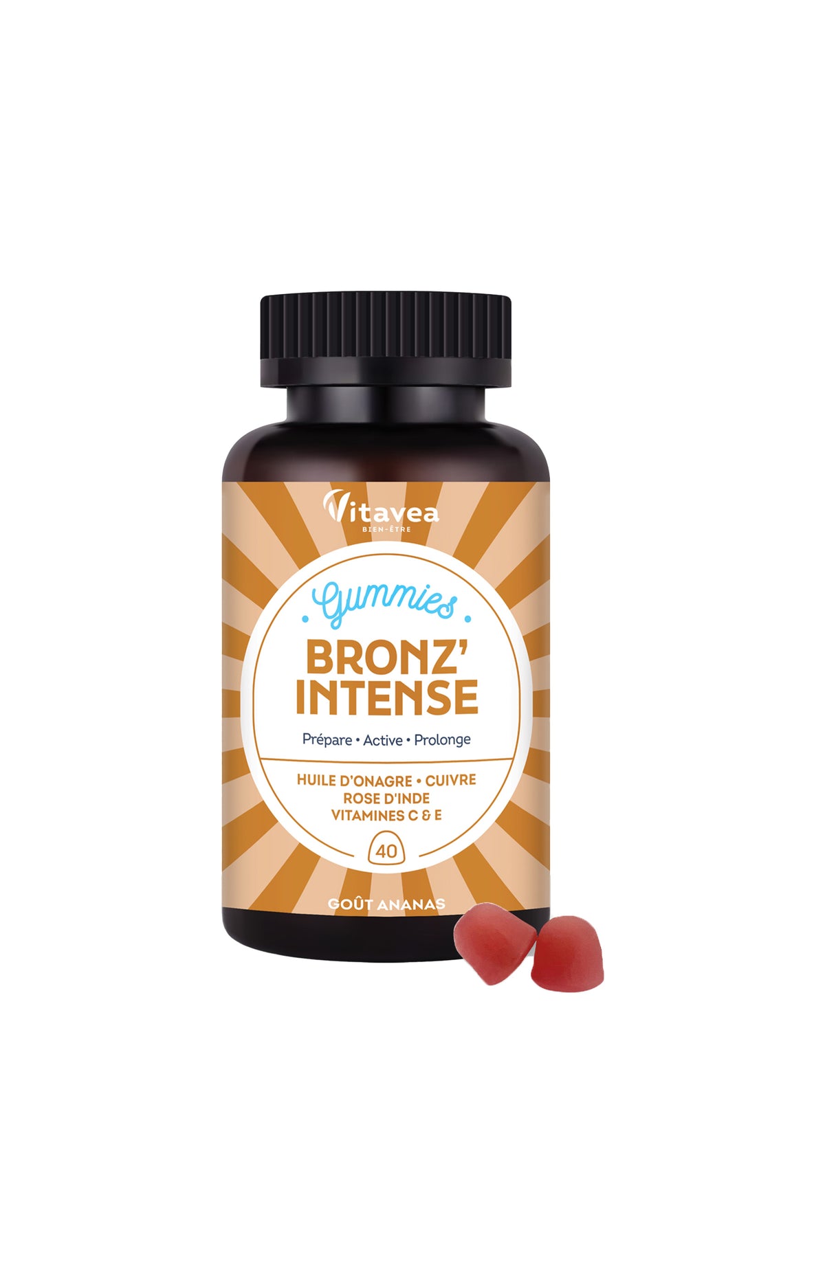 Gummies - Bronz'Intense - Ananas - 20 jours