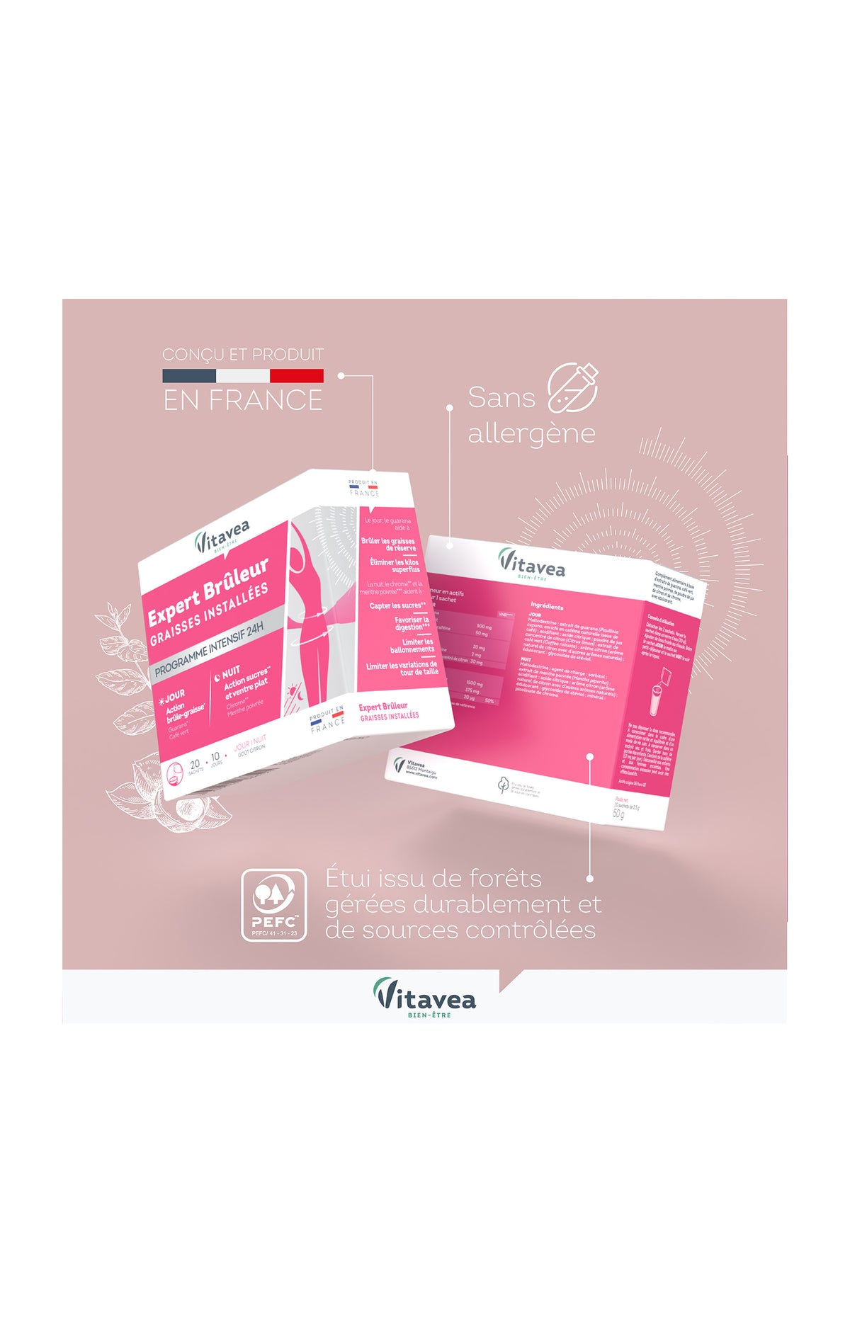 Cure brûle-graisse - Programme intensif jour/nuit - 10 jours