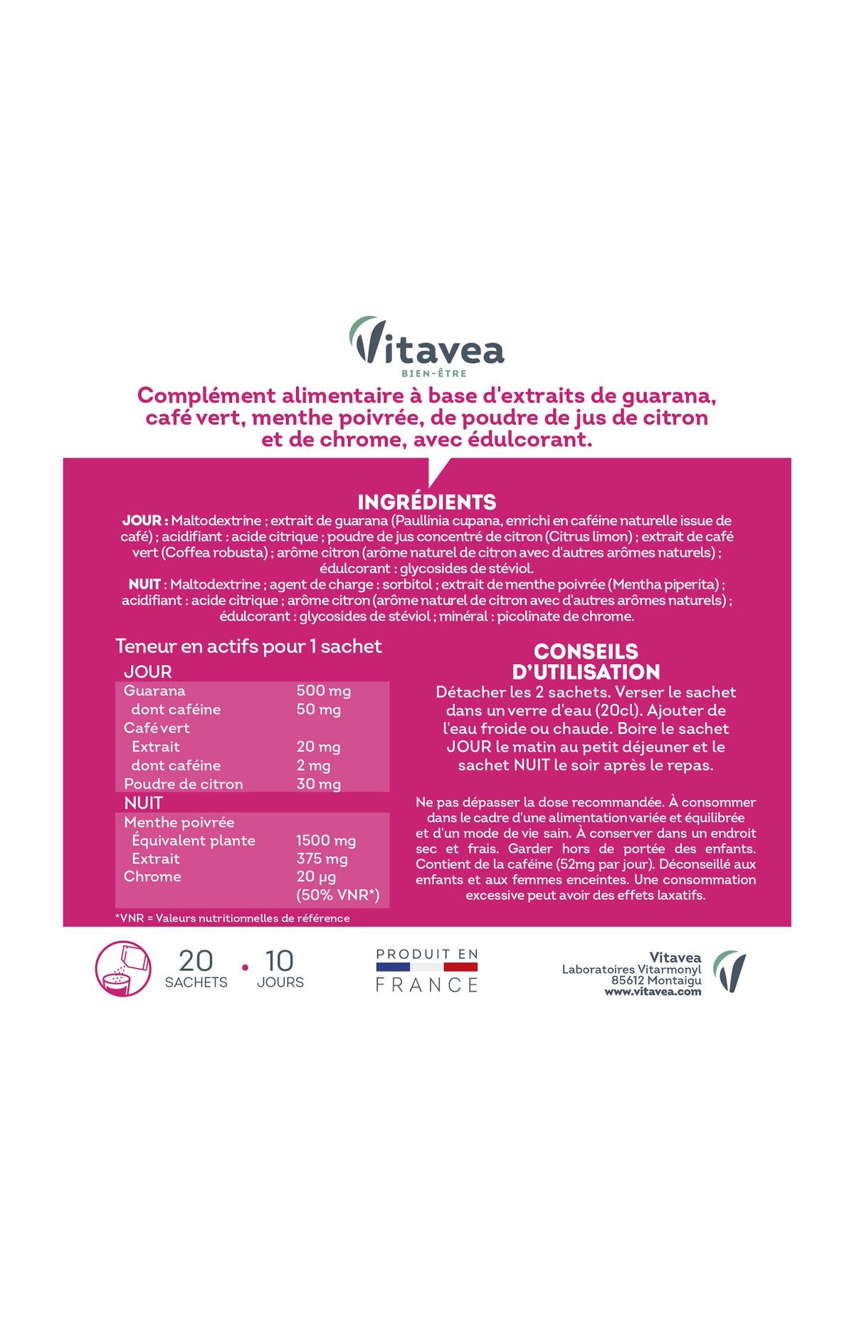 Cure brûle-graisse - Programme intensif jour/nuit - 10 jours