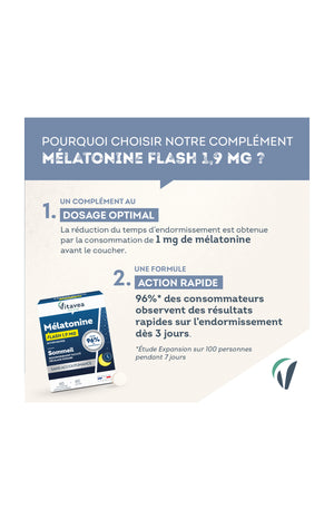 Cure sommeil - Mélatonine - Menthe - 6 mois