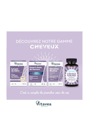 Gummies - Cheveux sublimes - Fraise - 2 mois