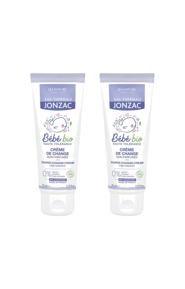 Crèmes de change bio - Siège - Bébé - 2 x 75 ml