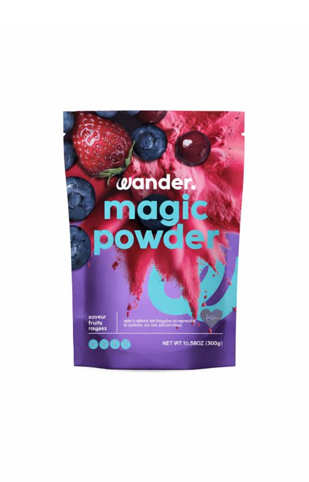 Poudre coupe faim naturelle - Magic Powder - Fruits rouges - 300 g
