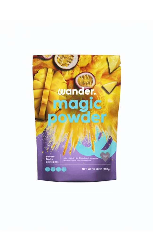 Poudre coupe faim naturelle - Magic Powder - Fruits exotiques - 300 g