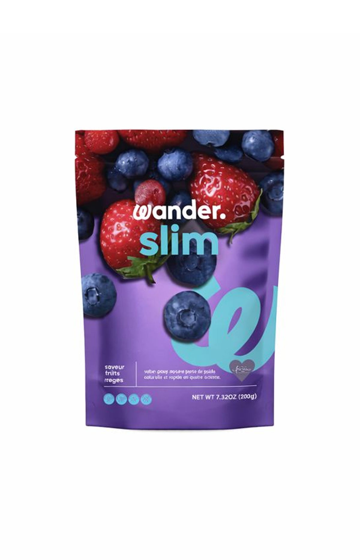 Cure minceur naturelle - Wander Slim - Fruits rouges - 100g