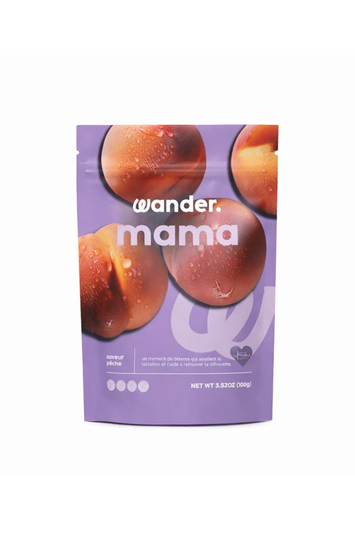 Cure lactation & silhouette - Wandermama - Pêche - 100g