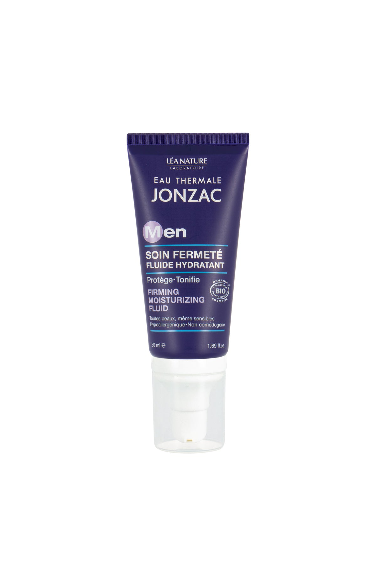 Soin fermeté hydratant bio - Acide hyaluronique - Homme - 50 ml