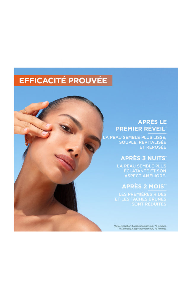 Sérum de nuit éclat - Vitamine C - Visage