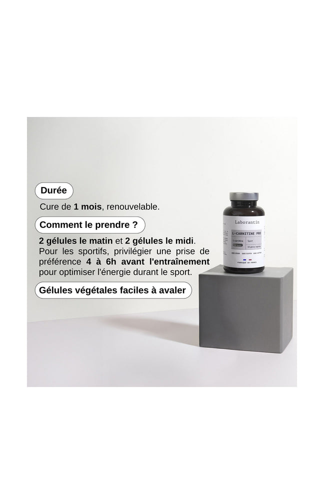 L-Carnitine pro-carnipure - 1 mois
