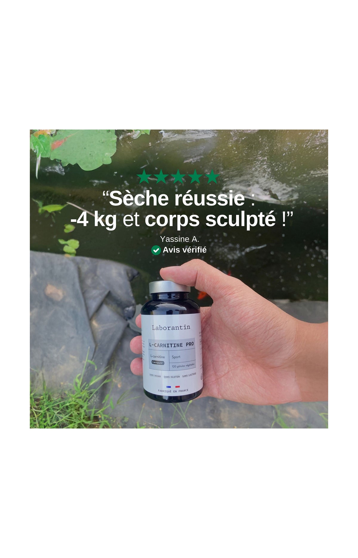 L-Carnitine pro-carnipure - 1 mois