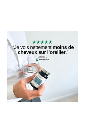 Chute de cheveux - Homme - 1 mois