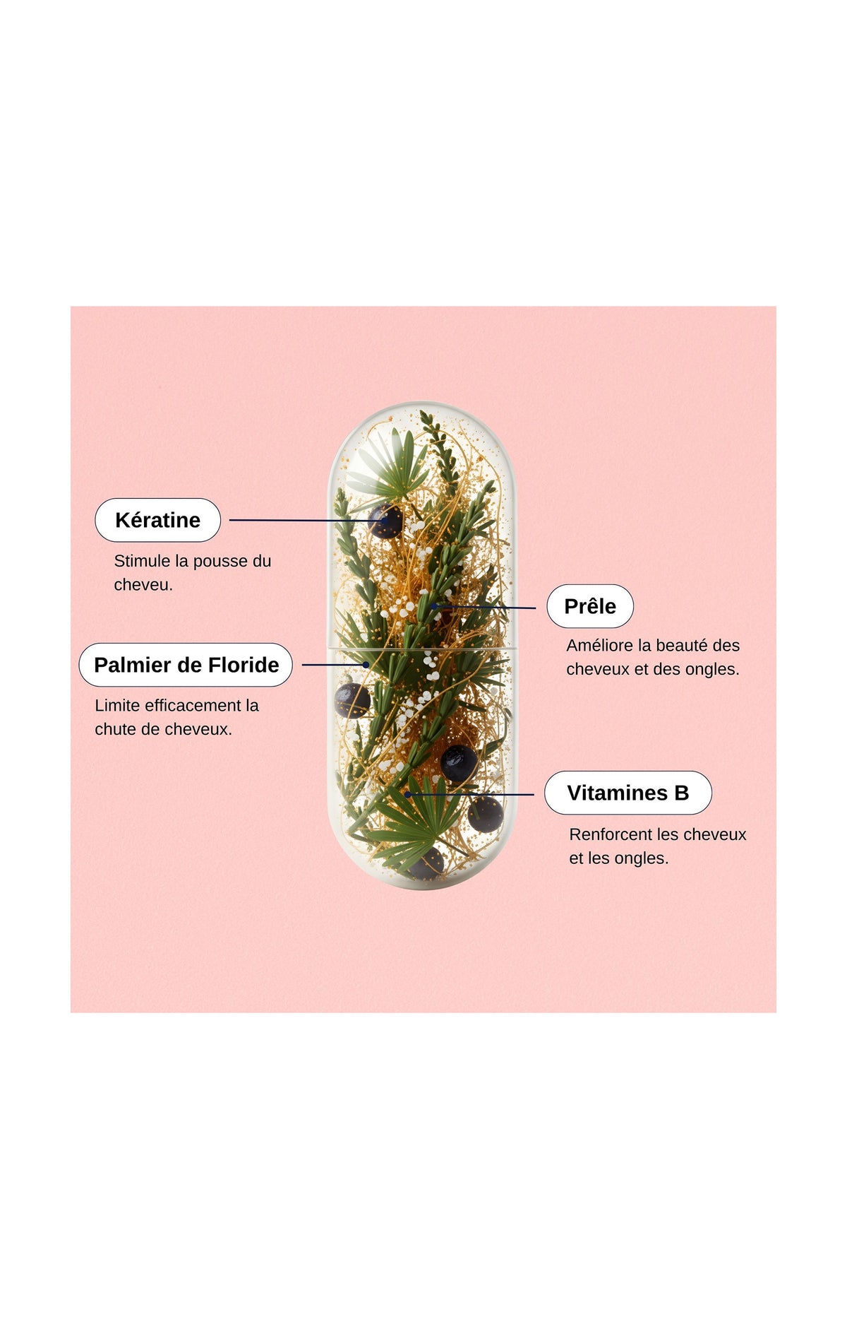 Complexe cheveux & ongles - 3 mois