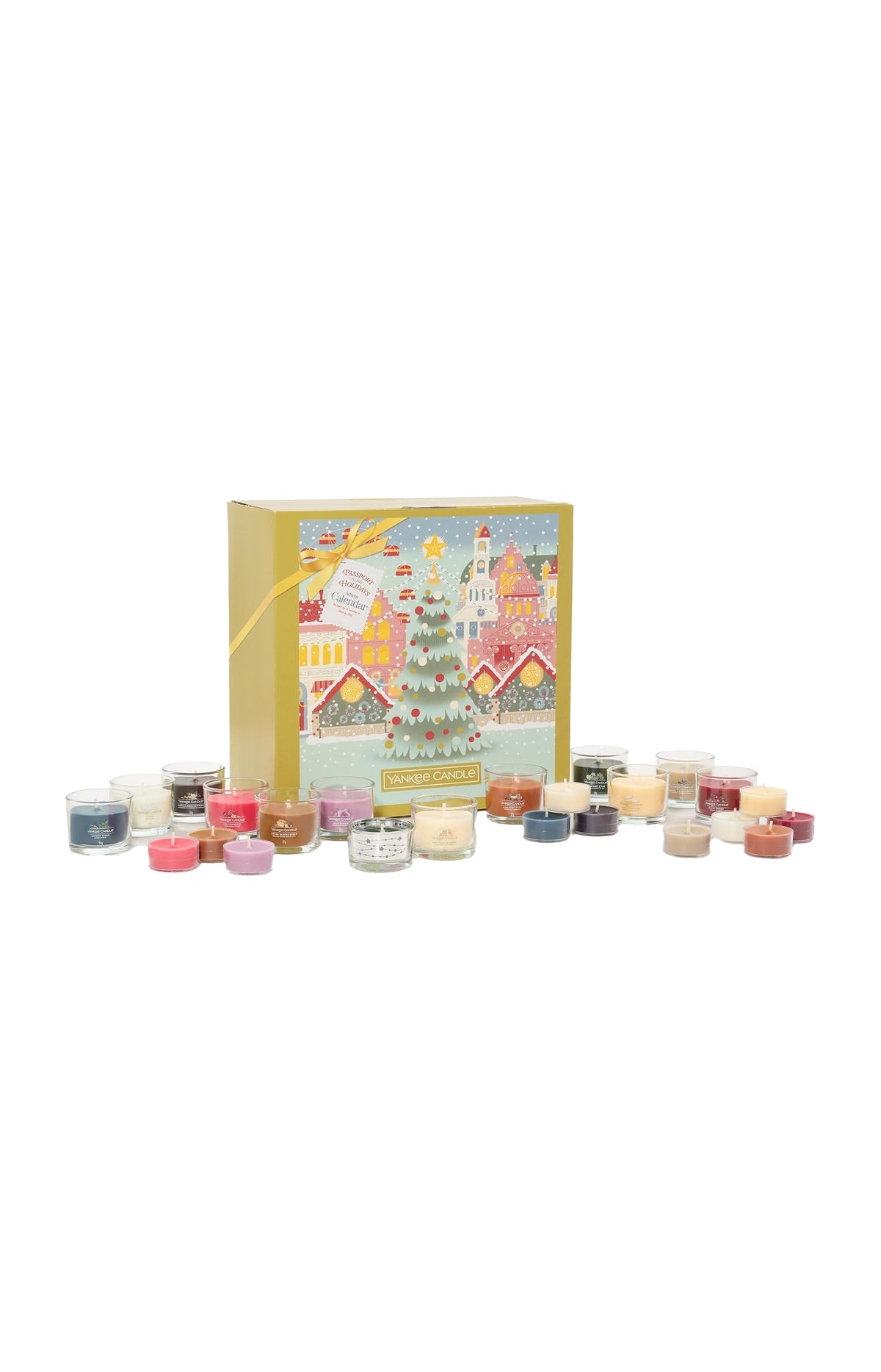Calendrier de l'Avent - Bougies votives & lumignons - 24 produits