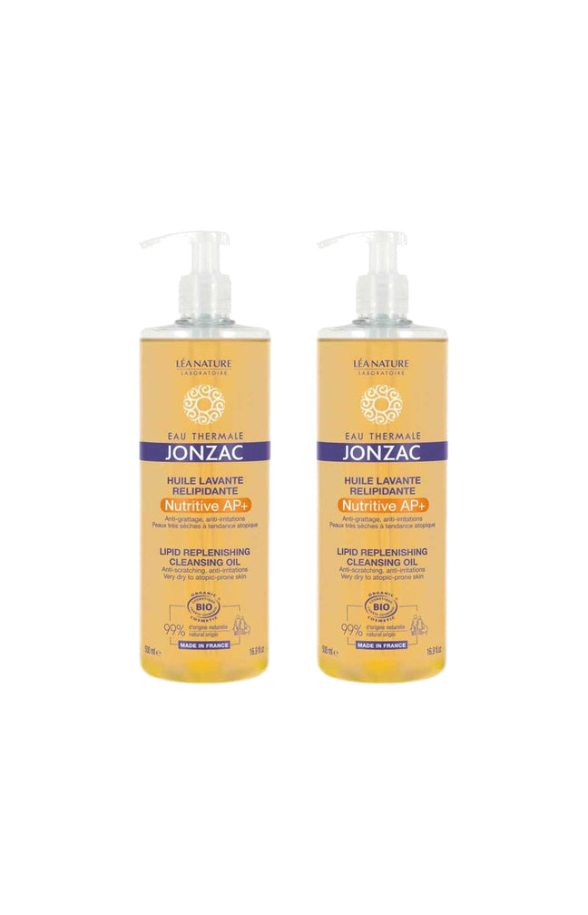 Huiles lavantes relipidantes bio - Corps - 2 x 500 ml