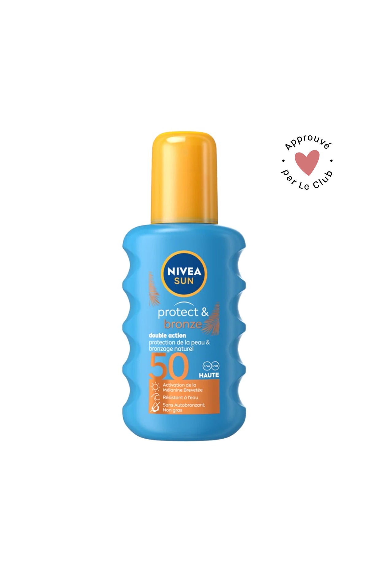 Spray protecteur SPF 50 - Protect & Bronze - Formule anti-taches - 200 ml