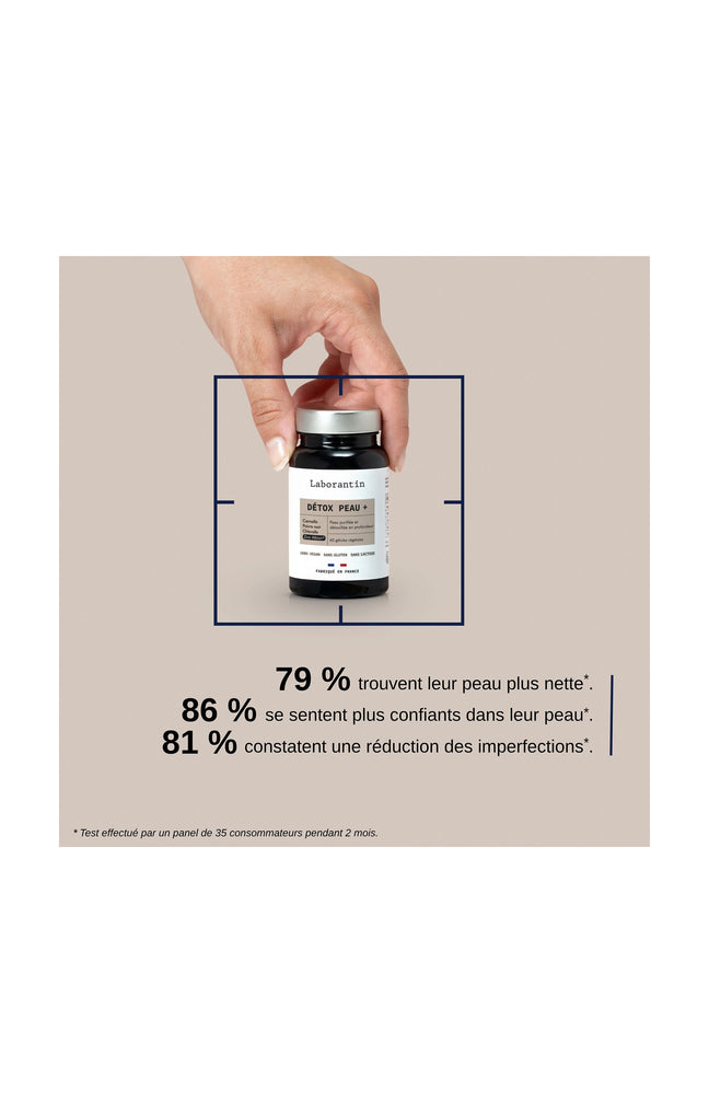 Détox peau + - 1 mois