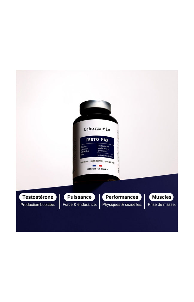 Testo Max - Homme - 1 mois