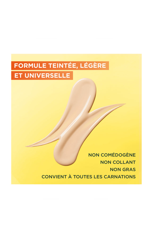 Fluide anti-tâches SPF 50+ - Glow - Vitamine C - Visage - 40 ml