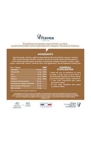 Cure anti-âge & bronzage - Vitamines & minéraux - 40 jours