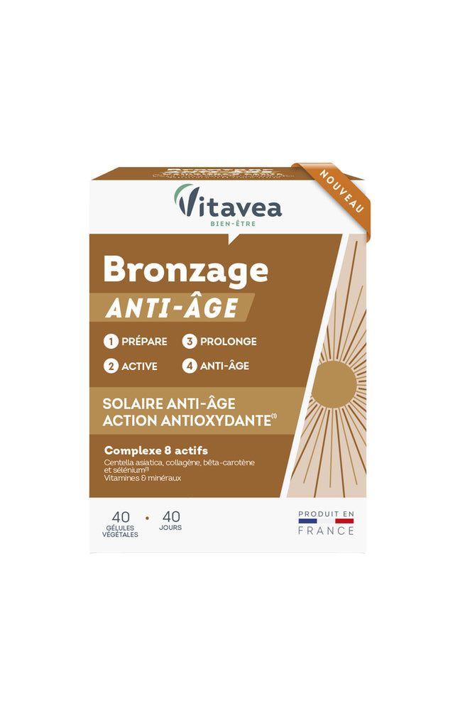 Cure anti-âge & bronzage - Vitamines & minéraux - 40 jours