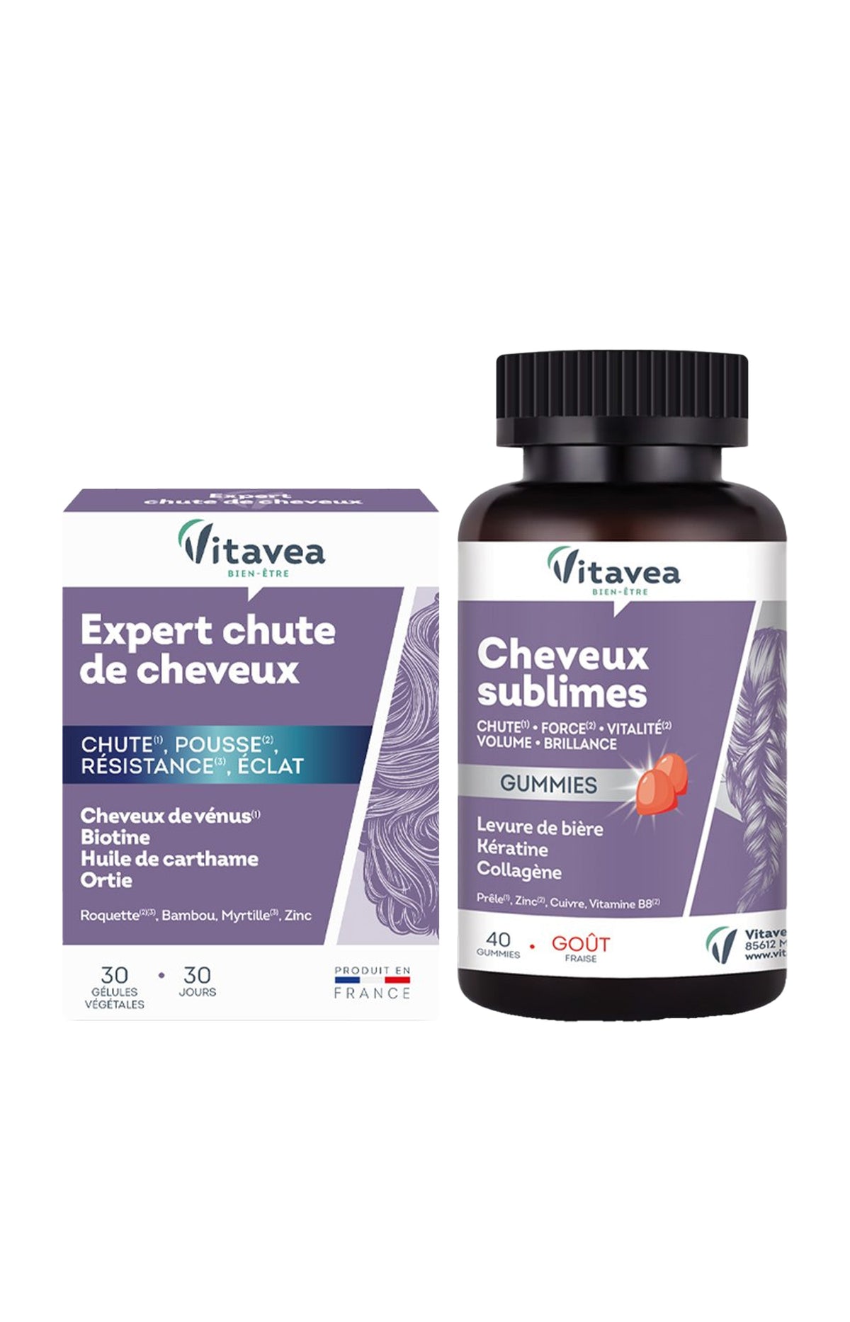 Programme cheveux sublimes - 2 produits