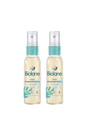 Huiles d'amande douce - Corps - Bébé - 2 x 75 ml