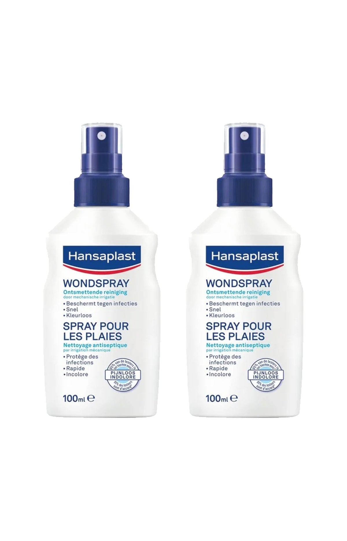 2 sprays antiseptiques pour plaies - Corps - 100 ml