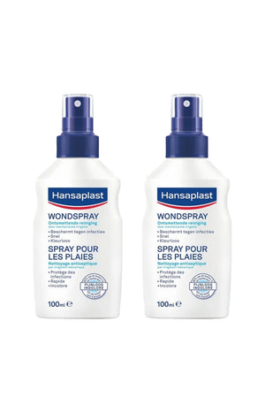 2 sprays antiseptiques pour plaies - Corps - 100 ml