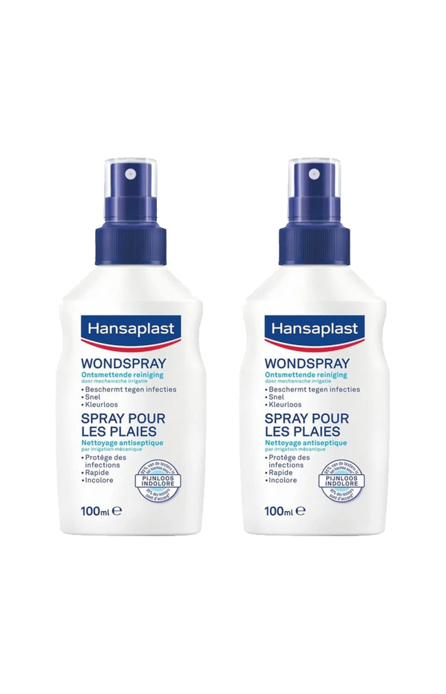 2 sprays antiseptiques pour plaies - Corps - 100 ml