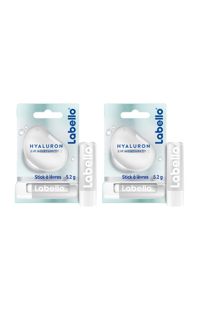 2 baumes à lèvres ultra-hydratants - Acide hyaluronique - 4,8 g