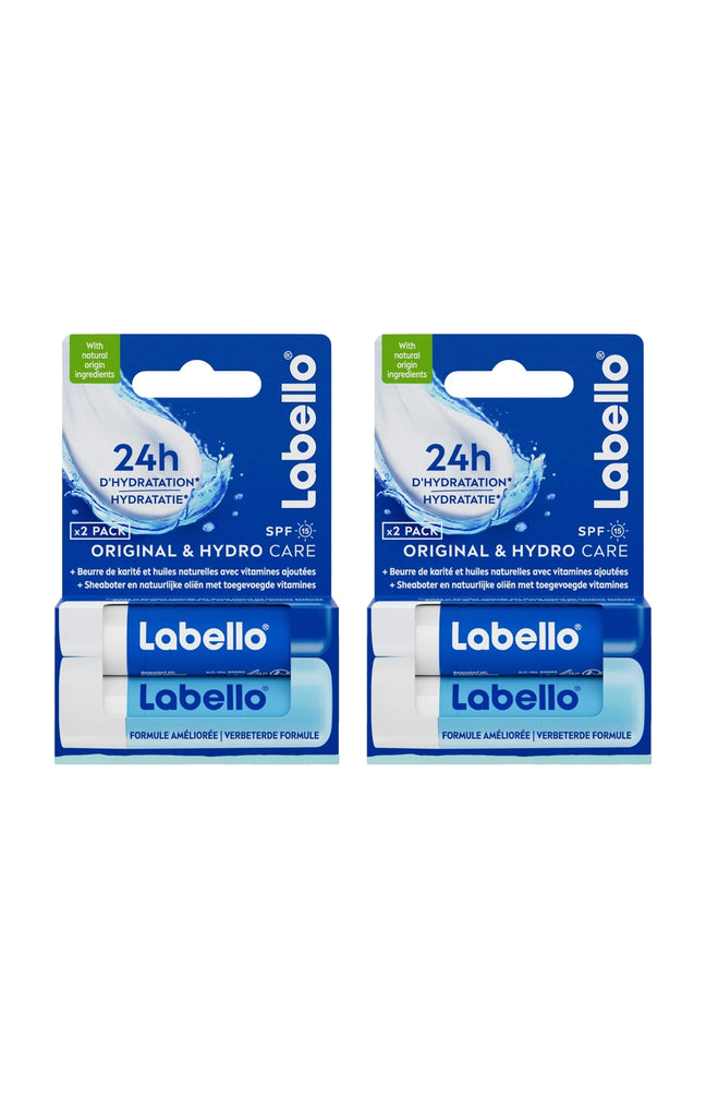 2 baumes à lèvres SPF 15 - Original & Hydro Care+ - 4,8 g