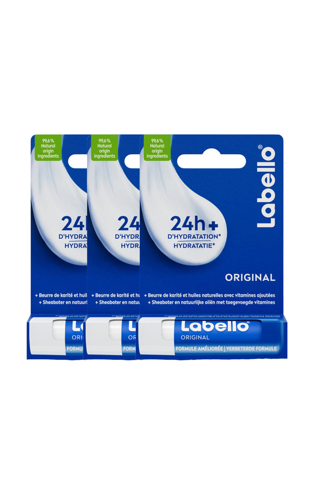 3 baumes à lèvres - Original - 4,8 g