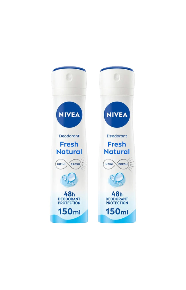 2 déodorants spray - Fresh Natural 0 % - 150 ml