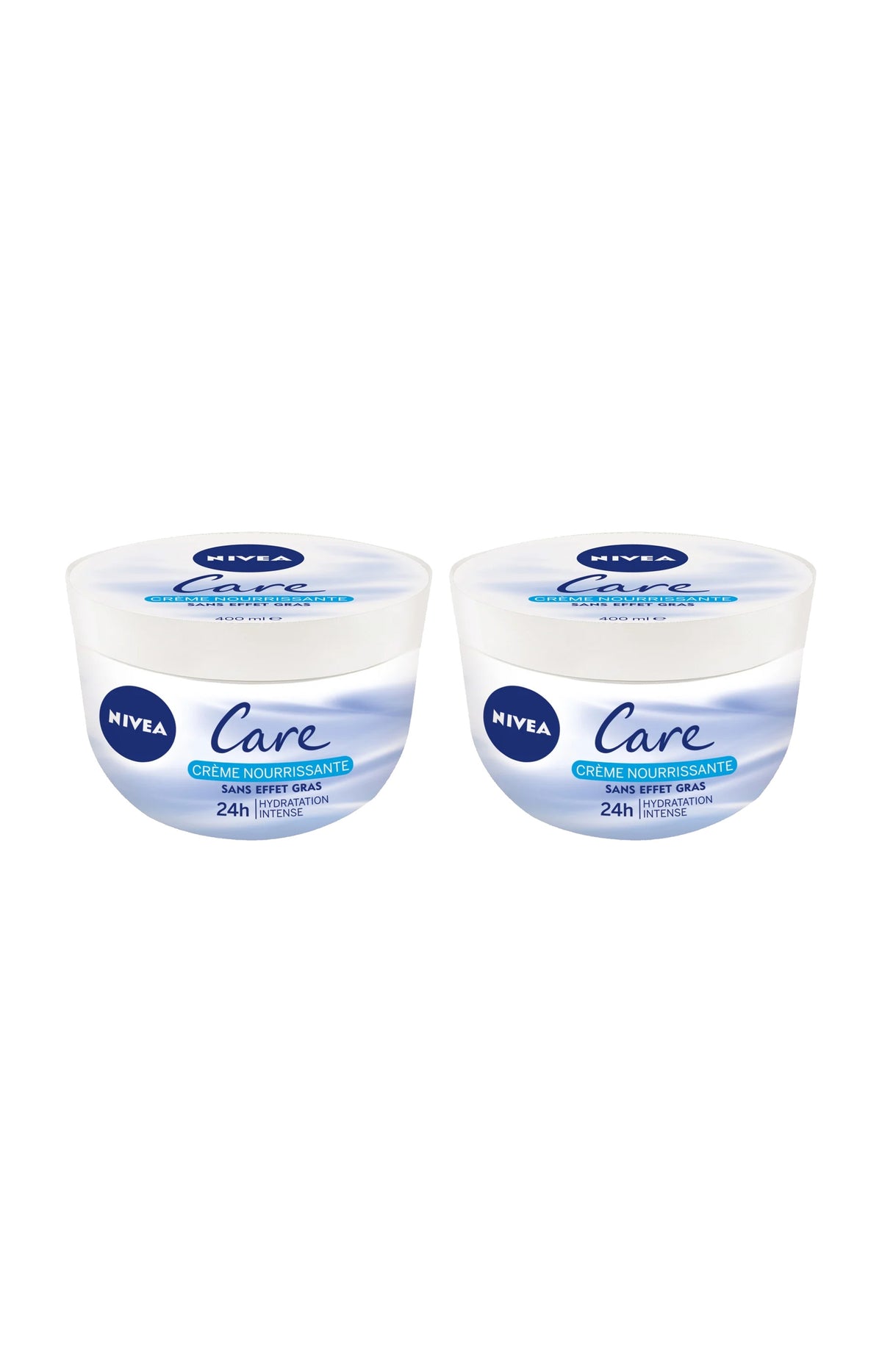 2 crèmes nourrissantes & hydratantes 24 h - Care - Visage & corps - 400 ml